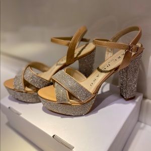 Marc Defang Crystal Block Heel